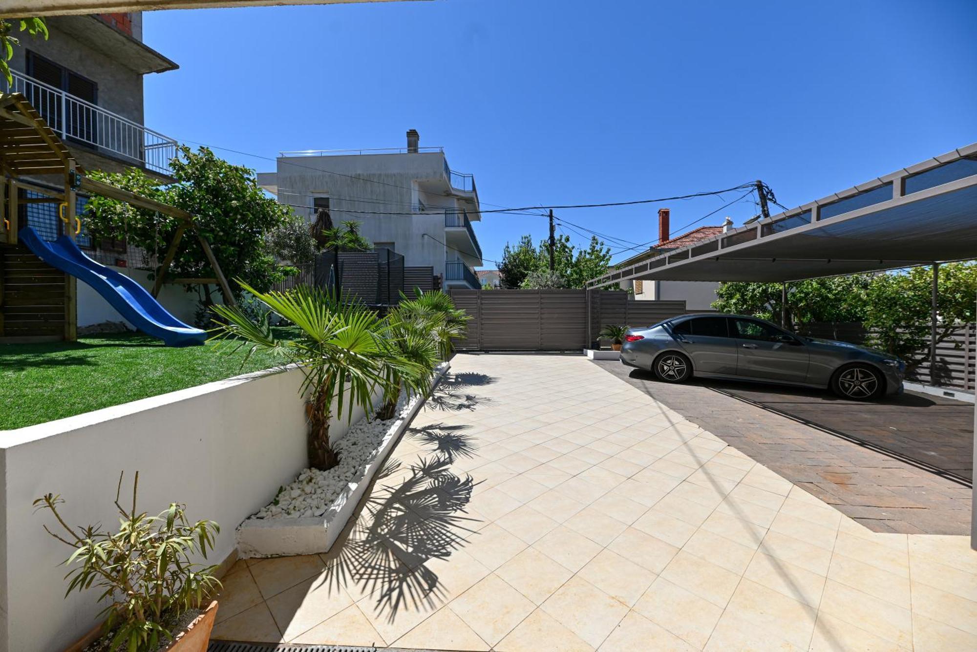 Villa Costa Blu With Pool By The Sea Trogir Exterior foto