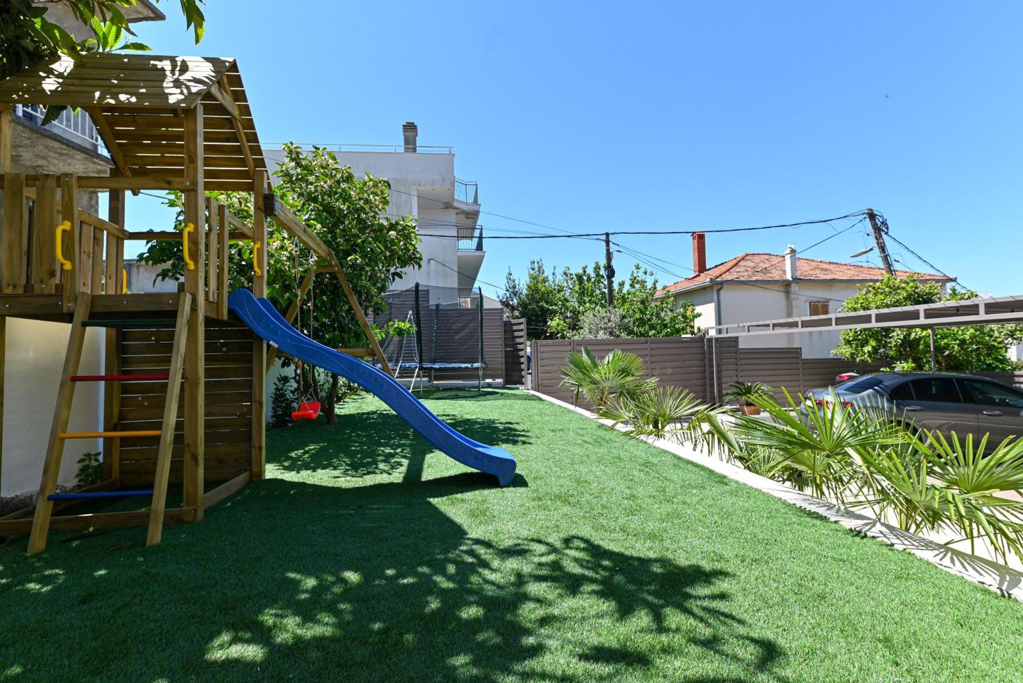 Villa Costa Blu With Pool By The Sea Trogir Exterior foto